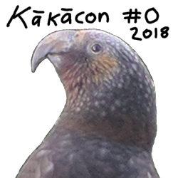 Kākācon #0 2018 Sticker