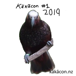 Kākācon #1 2019 Sticker