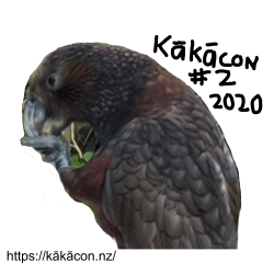 Kākācon #2 2020 Sticker