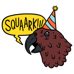 Kākācon #3 2021 Sticker